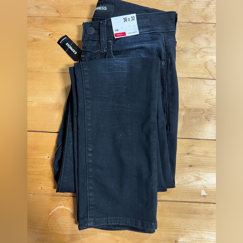 Express Men’s Jean. 30/32 Slim Hyper Stretch